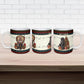 Huey P. Newton Black Panther Christmas Ceramic Mug Black History Iconic Leader Ugly Holiday
