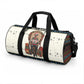 Huey P. Newton Black Panther Christmas Duffle Bag Black History Iconic Leader Ugly Holiday