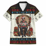 Huey P. Newton Black Panther Christmas Hawaiian Shirt Black History Iconic Leader Ugly Holiday