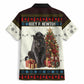 Huey P. Newton Black Panther Christmas Hawaiian Shirt Black History Iconic Leader Ugly Holiday