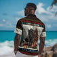 Huey P. Newton Black Panther Christmas Hawaiian Shirt Black History Iconic Leader Ugly Holiday