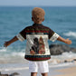 Huey P. Newton Black Panther Christmas Kid Hawaiian Shirt Black History Iconic Leader Ugly Holiday
