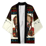 Huey P. Newton Black Panther Christmas Kimono Black History Iconic Leader Ugly Holiday