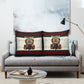 Huey P. Newton Black Panther Christmas Pillow Cover Black History Iconic Leader Ugly Holiday