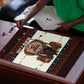 Huey P. Newton Black Panther Christmas Puzzle Black History Iconic Leader Ugly Holiday