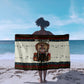 Huey P. Newton Black Panther Christmas Sarong Black History Iconic Leader Ugly Holiday