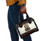 Huey P. Newton Black Panther Christmas Shoulder Handbag Black History Iconic Leader Ugly Holiday