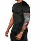 Bobby Seale Merry Christmas Arm Sleeves Civil Rights Activist Festive Winter Holiday Art