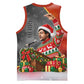 Bobby Seale Merry Christmas Basketball Jersey Civil Rights Activist Festive Winter Holiday Art