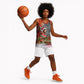 Bobby Seale Merry Christmas Basketball Jersey Civil Rights Activist Festive Winter Holiday Art