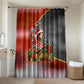 Bobby Seale Merry Christmas Bathroom Set Civil Rights Activist Festive Winter Holiday Art