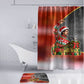 Bobby Seale Merry Christmas Bathroom Set Civil Rights Activist Festive Winter Holiday Art