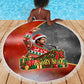 Bobby Seale Merry Christmas Beach Blanket Civil Rights Activist Festive Winter Holiday Art