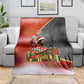 Bobby Seale Merry Christmas Blanket Civil Rights Activist Festive Winter Holiday Art