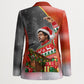 Bobby Seale Merry Christmas Blazer Civil Rights Activist Festive Winter Holiday Art