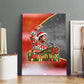 Bobby Seale Merry Christmas Canvas Wall Art Civil Rights Activist Festive Winter Holiday Art