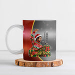 Bobby Seale Merry Christmas Ceramic Mug Civil Rights Activist Festive Winter Holiday Art