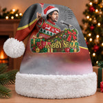 Bobby Seale Merry Christmas Santa Hat Civil Rights Activist Festive Winter Holiday Art