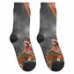 Bobby Seale Merry Christmas Crew Socks Civil Rights Activist Festive Winter Holiday Art