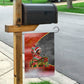 Bobby Seale Merry Christmas Garden Flag Civil Rights Activist Festive Winter Holiday Art