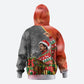 Bobby Seale Merry Christmas Hoodie Civil Rights Activist Festive Winter Holiday Art