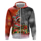 Bobby Seale Merry Christmas Hoodie Civil Rights Activist Festive Winter Holiday Art