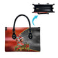 Bobby Seale Merry Christmas Leather Bag Civil Rights Activist Festive Winter Holiday Art