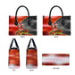 Bobby Seale Merry Christmas Leather Bag Civil Rights Activist Festive Winter Holiday Art