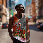 Bobby Seale Merry Christmas Men Tank Top Civil Rights Activist Festive Winter Holiday Art