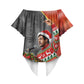 Bobby Seale Merry Christmas Off Shoulder Wrap Waist Top Civil Rights Activist Festive Winter Holiday Art