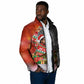 Bobby Seale Merry Christmas Padded Jacket Civil Rights Activist Festive Winter Holiday Art