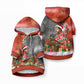 Bobby Seale Merry Christmas Pet Hoodie Civil Rights Activist Festive Winter Holiday Art