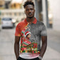 Bobby Seale Merry Christmas Polo Shirt Civil Rights Activist Festive Winter Holiday Art