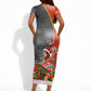 Bobby Seale Merry Christmas Short Sleeve Bodycon Dress Civil Rights Activist Festive Winter Holiday Art