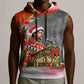 Bobby Seale Merry Christmas Sleeveless Hoodie Civil Rights Activist Festive Winter Holiday Art