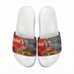 Bobby Seale Merry Christmas Slide Sandals Civil Rights Activist Festive Winter Holiday Art