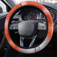 Bobby Seale Merry Christmas Steering Wheel Cover Civil Rights Activist Festive Winter Holiday Art