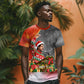 Bobby Seale Merry Christmas T shirt Civil Rights Activist Festive Winter Holiday Art