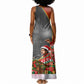 Bobby Seale Merry Christmas Tank Maxi Dress Civil Rights Activist Festive Winter Holiday Art