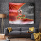 Bobby Seale Merry Christmas Tapestry Civil Rights Activist Festive Winter Holiday Art