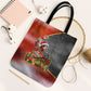 Bobby Seale Merry Christmas Tote Bag Civil Rights Activist Festive Winter Holiday Art