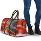 Bobby Seale Merry Christmas Travel Bag Civil Rights Activist Festive Winter Holiday Art