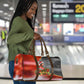 Bobby Seale Merry Christmas Travel Bag Civil Rights Activist Festive Winter Holiday Art