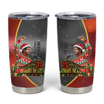 Bobby Seale Merry Christmas Tumbler Cup Civil Rights Activist Festive Winter Holiday Art