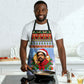 Bobby Seale Christmas Apron Retro Ugly Christmas Pattern Festive Activist Portrait