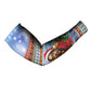 Bobby Seale Christmas Arm Sleeves Retro Ugly Christmas Pattern Festive Activist Portrait