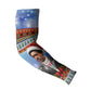 Bobby Seale Christmas Arm Sleeves Retro Ugly Christmas Pattern Festive Activist Portrait