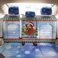 Bobby Seale Christmas Back Car Seat Cover Retro Ugly Christmas Pattern Festive Activist Portrait