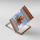 Bobby Seale Christmas Canvas Wall Art Retro Ugly Christmas Pattern Festive Activist Portrait