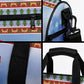 Bobby Seale Christmas Duffle Bag Retro Ugly Christmas Pattern Festive Activist Portrait